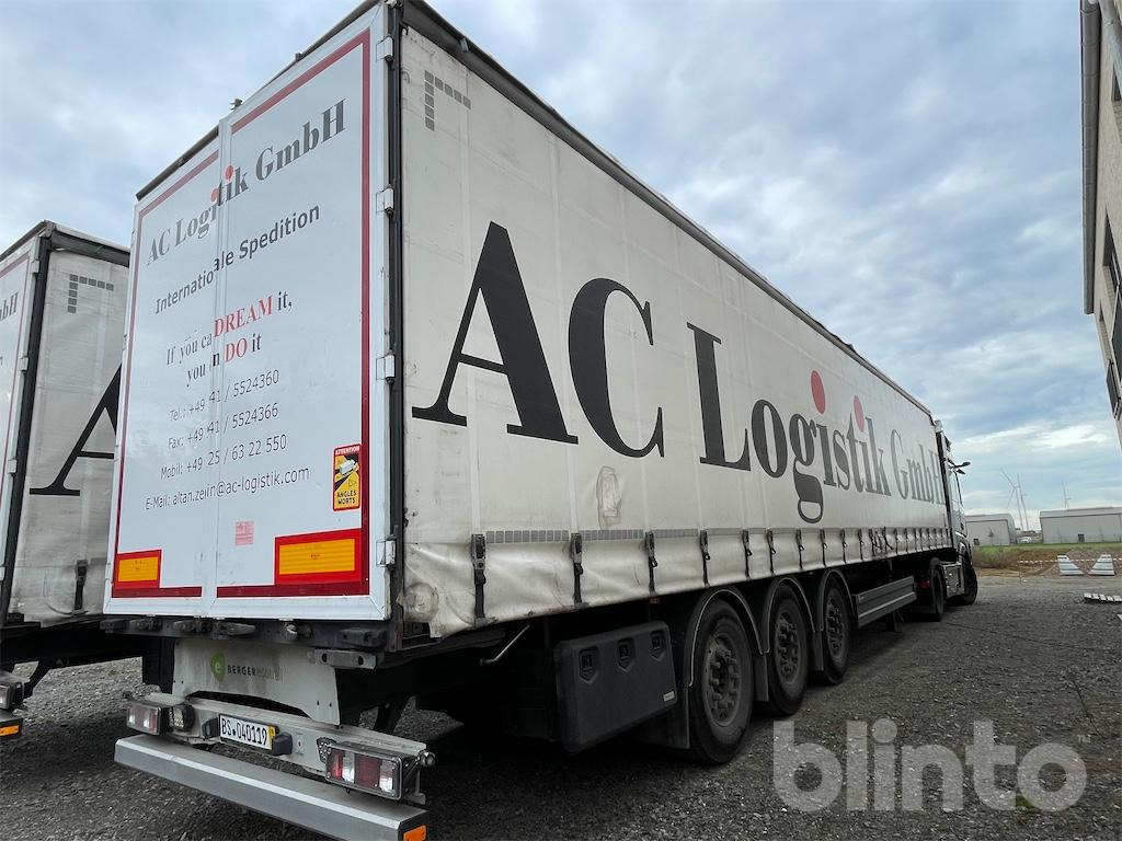 Berger SAPL24 Edscha (2022) - Curtainsider semi-trailer: picture 1 Berger SAPL24 Edscha (2022) - Curtainsider semi-trailer: picture 1