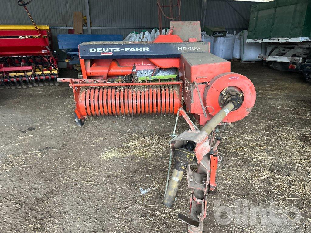Deutz-Fahr HD 400 - Round baler: picture 2 Deutz-Fahr HD 400 - Round baler: picture 2