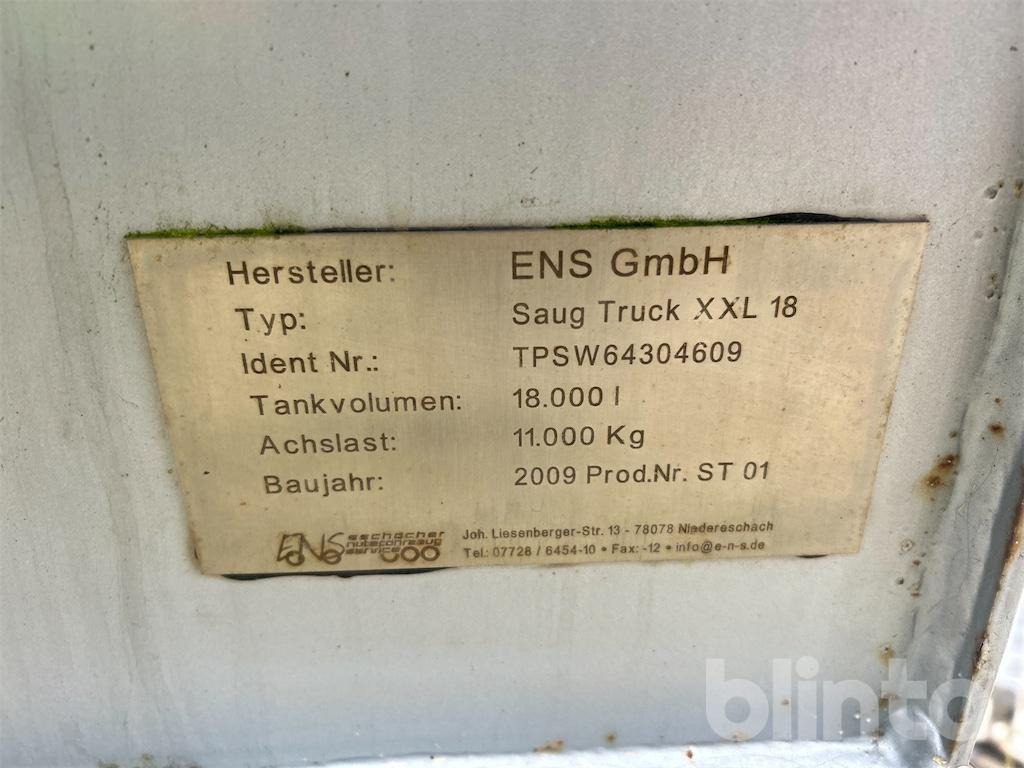 ENS Saug Truck XXL 18 (2009) - Tank semi-trailer: picture 5 ENS Saug Truck XXL 18 (2009) - Tank semi-trailer: picture 5