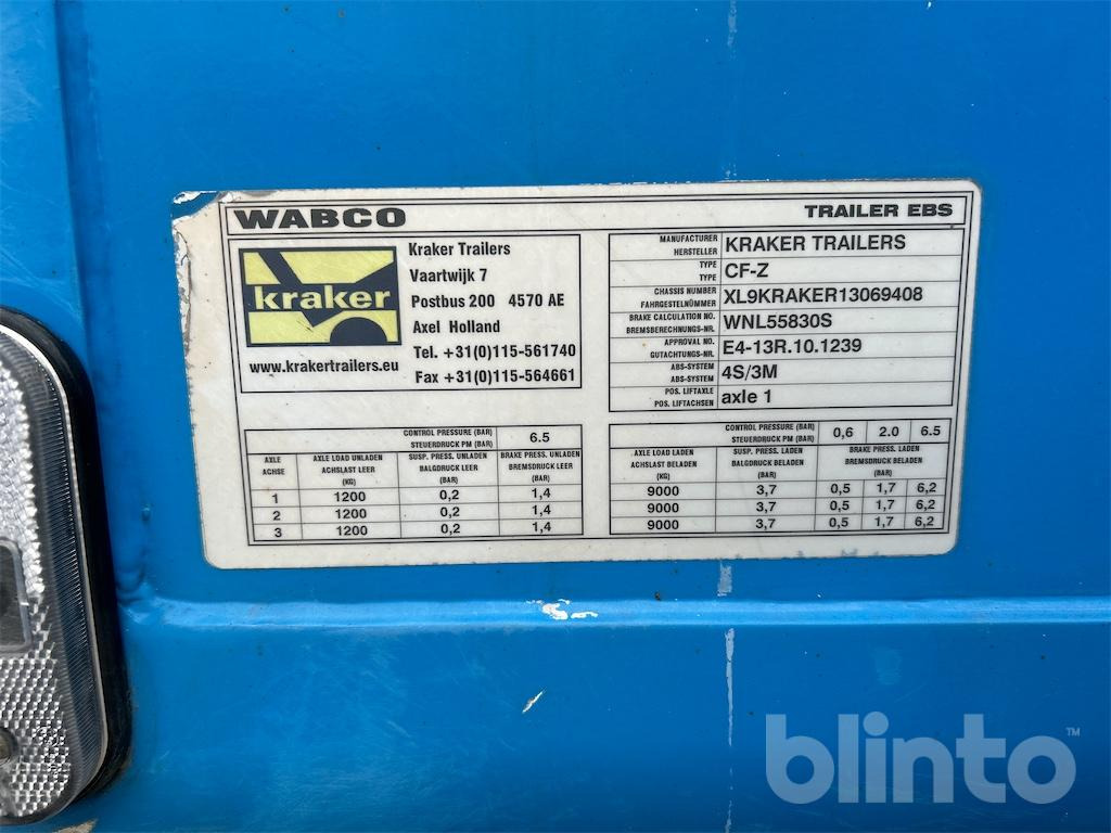 KRAKER CF-200 (2013) - Walking floor semi-trailer: picture 5 KRAKER CF-200 (2013) - Walking floor semi-trailer: picture 5