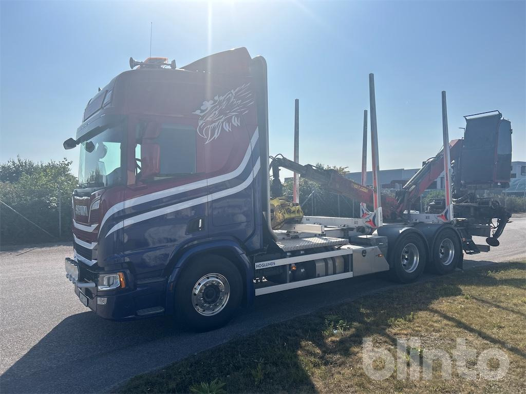 SCANIA R650B 6X4 NB - HIAB C912 - Log truck, Crane truck: picture 1 SCANIA R650B 6X4 NB - HIAB C912 - Log truck, Crane truck: picture 1