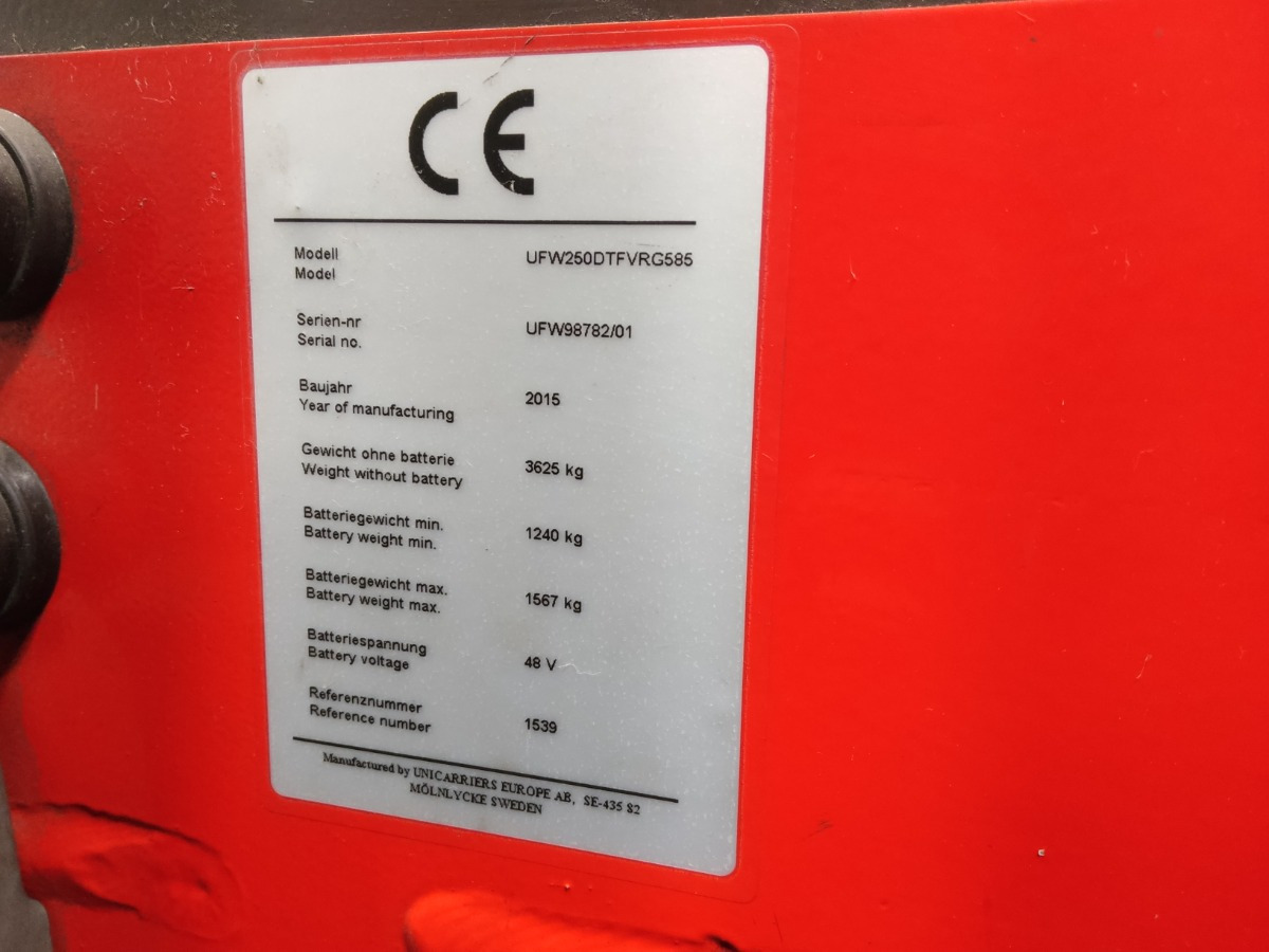 Linde R25F - Reach truck: picture 5 Linde R25F - Reach truck: picture 5