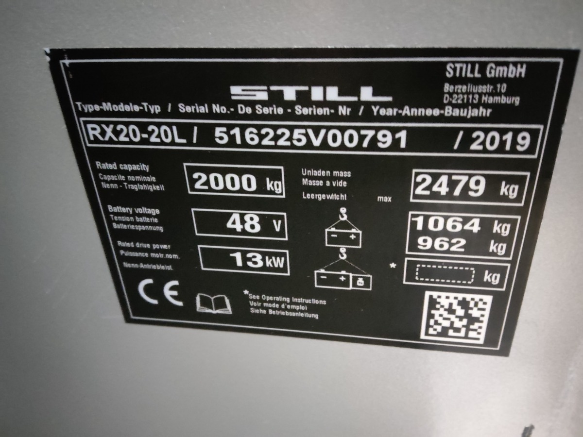 STILL RX20-20L - Electric forklift: picture 5 STILL RX20-20L - Electric forklift: picture 5