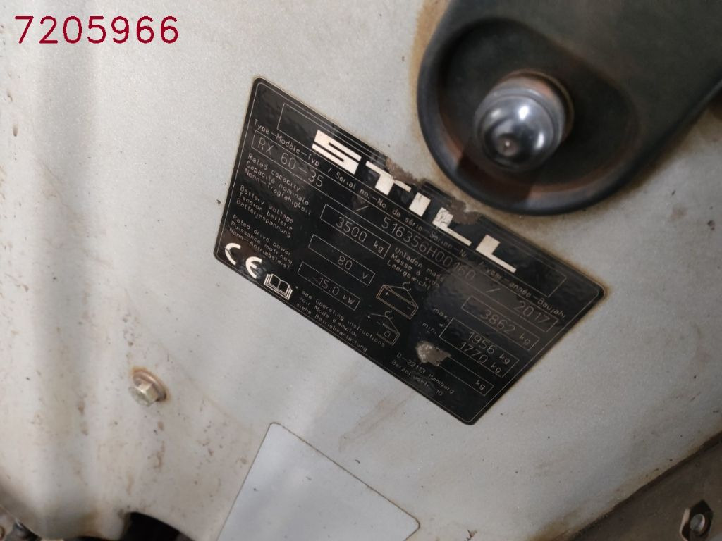 Electric forklift STILL RX60-35: picture 9 Electric forklift STILL RX60-35: picture 9
