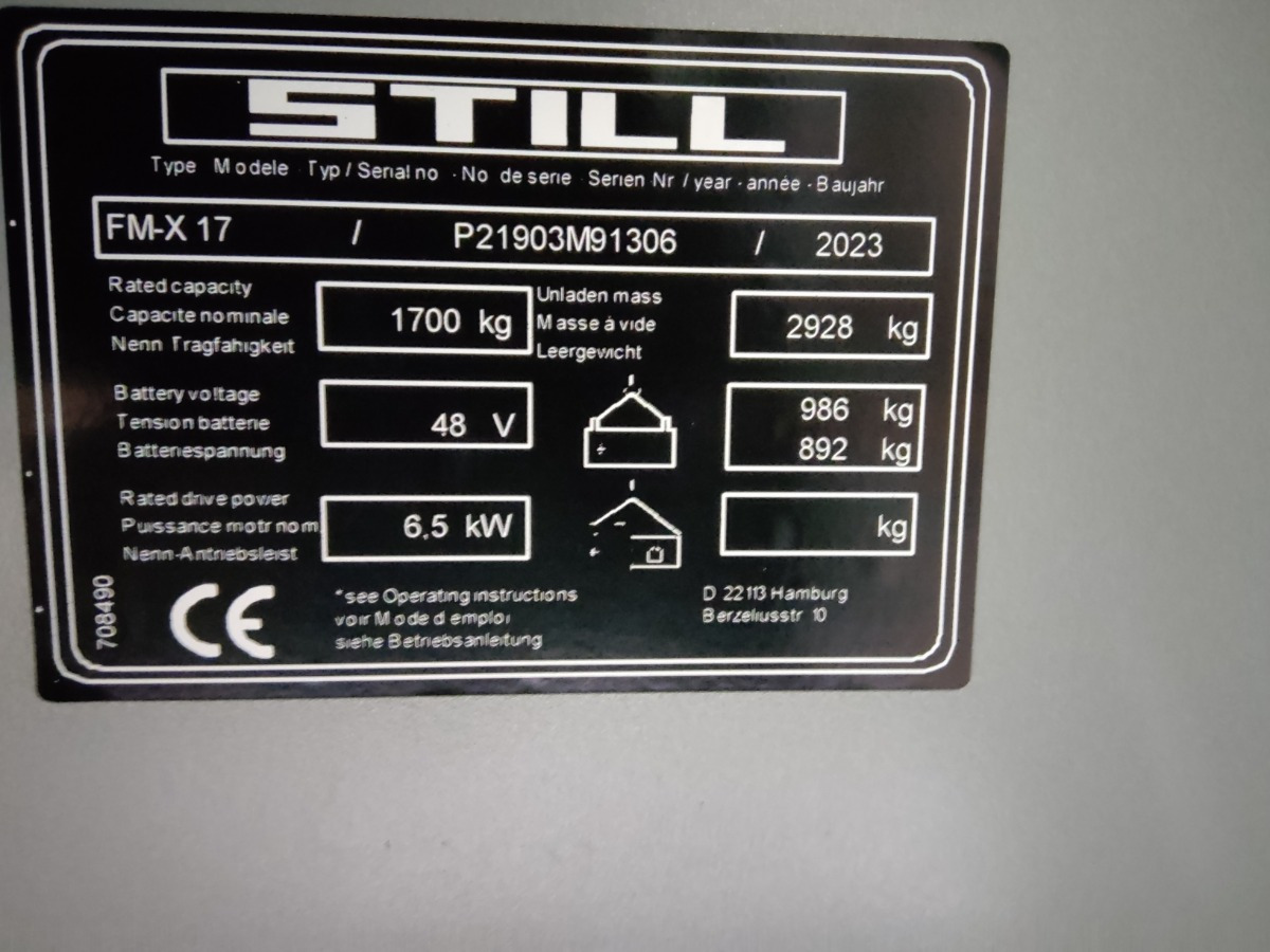 Still FM-X17 - Reach truck: picture 5 Still FM-X17 - Reach truck: picture 5