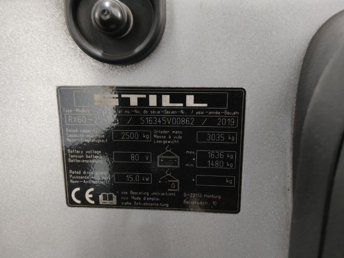 Still RX60-25/BRONZE - Electric forklift: picture 5 Still RX60-25/BRONZE - Electric forklift: picture 5
