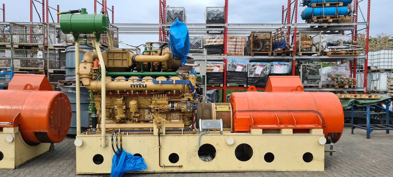 MTU Diesel Electric Generator 1500 kVA - Engine and parts for Attachment: picture 1 MTU Diesel Electric Generator 1500 kVA - Engine and parts for Attachment: picture 1
