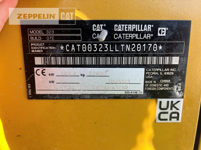 Cat 323-07D - Crawler excavator: picture 2 Cat 323-07D - Crawler excavator: picture 2