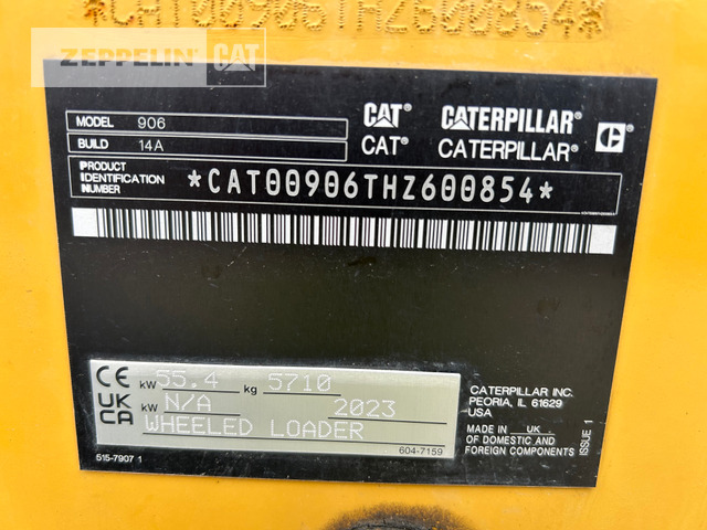 Cat 906-14 - Wheel loader: picture 5 Cat 906-14 - Wheel loader: picture 5