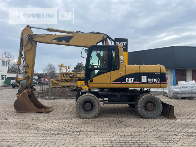 Cat M316C - Wheel excavator: picture 2 Cat M316C - Wheel excavator: picture 2