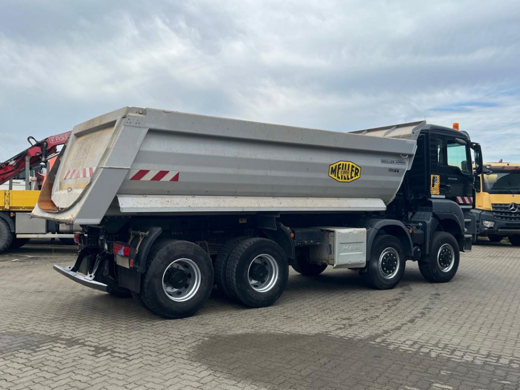 Dumper MAN TG-S 35.460 8x6 4 Achs Muldenkipper Meiller 18m³: picture 8