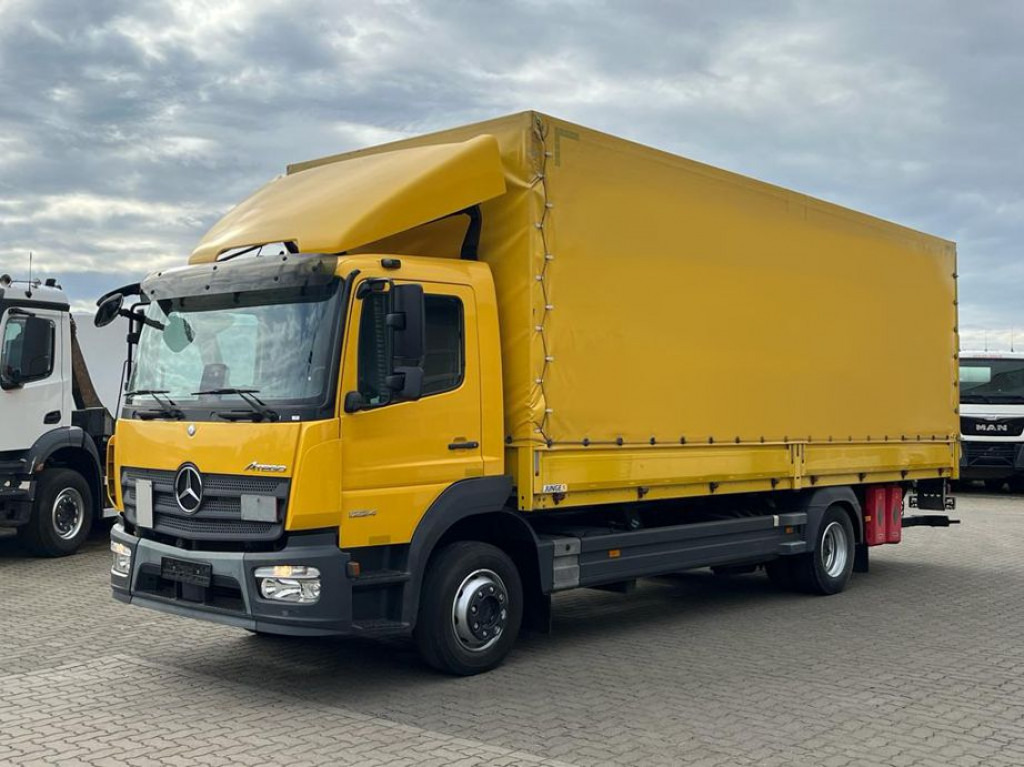 MERCEDES-BENZ Atego 1224 L Pritsche LBW - Curtainsider truck: picture 1 MERCEDES-BENZ Atego 1224 L Pritsche LBW - Curtainsider truck: picture 1