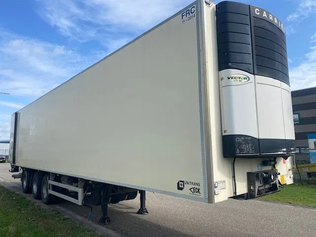 Van Eck koelvries 3 asser stuuras,met carrier vector koelmotor, apk gekeurd - Refrigerator semi-trailer: picture 1 Van Eck koelvries 3 asser stuuras,met carrier vector koelmotor, apk gekeurd - Refrigerator semi-trailer: picture 1