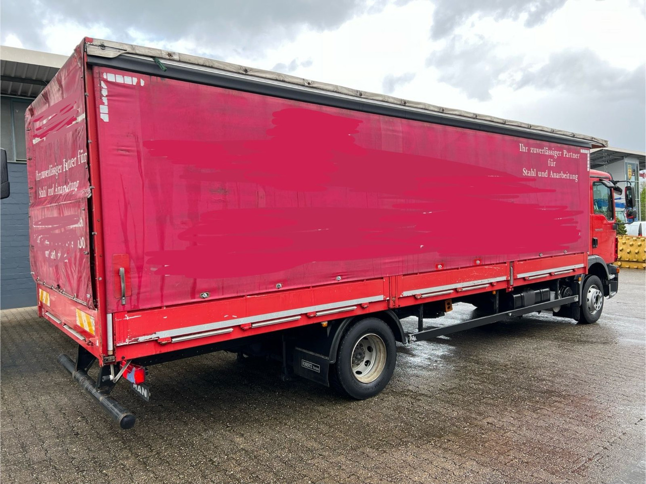 MAN TGM 15.250 Spezial Aufbau Langmaterial 7,5m - Curtainsider truck: picture 3 MAN TGM 15.250 Spezial Aufbau Langmaterial 7,5m - Curtainsider truck: picture 3