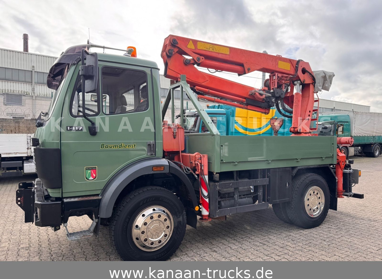 Mercedes-Benz 1417 AK Allrad Palfinger Montagekran 17,7m 64TKM - Crane truck: picture 4 Mercedes-Benz 1417 AK Allrad Palfinger Montagekran 17,7m 64TKM - Crane truck: picture 4
