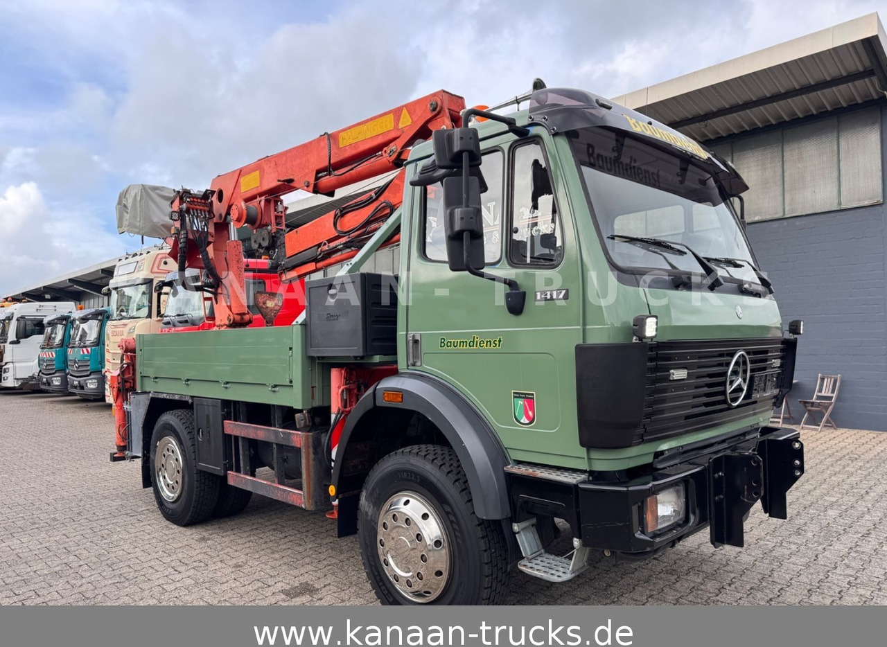 Mercedes-Benz 1417 AK Allrad Palfinger Montagekran 17,7m 64TKM - Crane truck: picture 1 Mercedes-Benz 1417 AK Allrad Palfinger Montagekran 17,7m 64TKM - Crane truck: picture 1